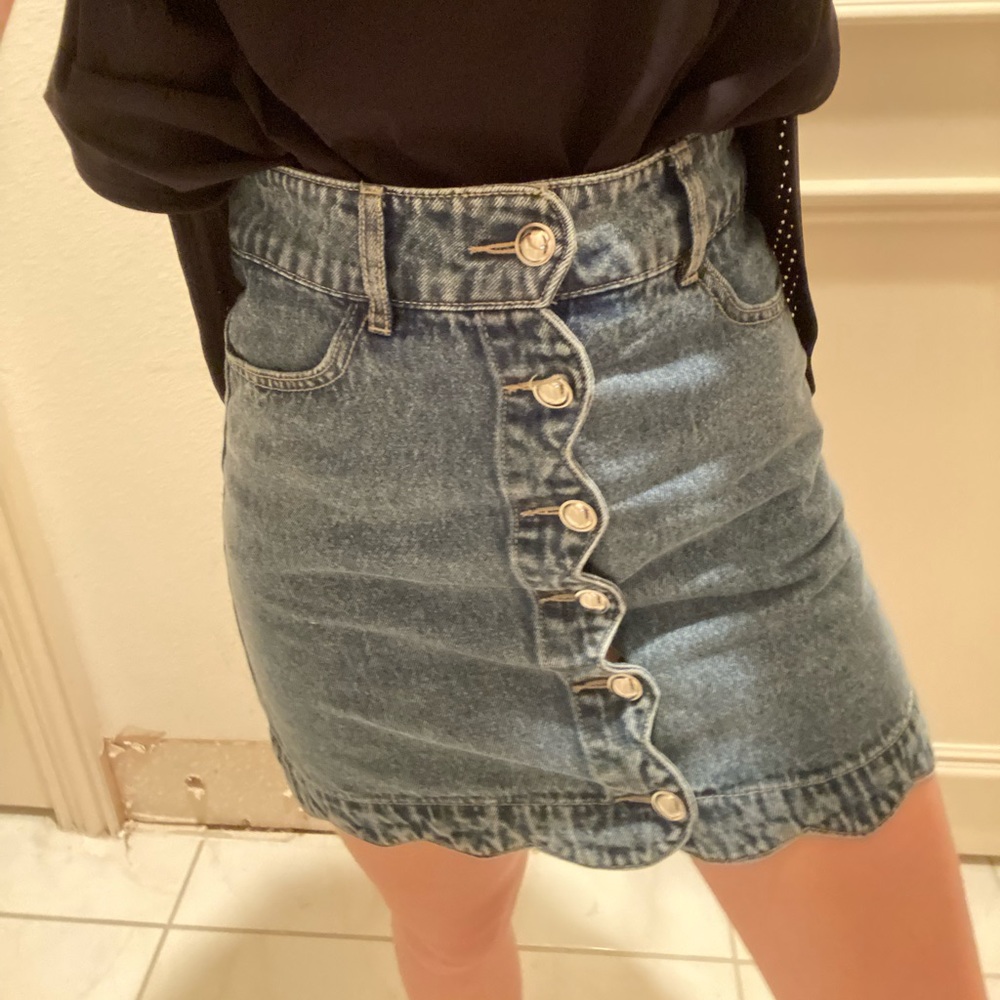 Jean Skirt